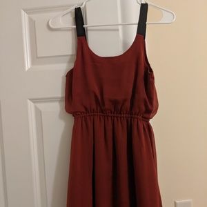 Maroon dress